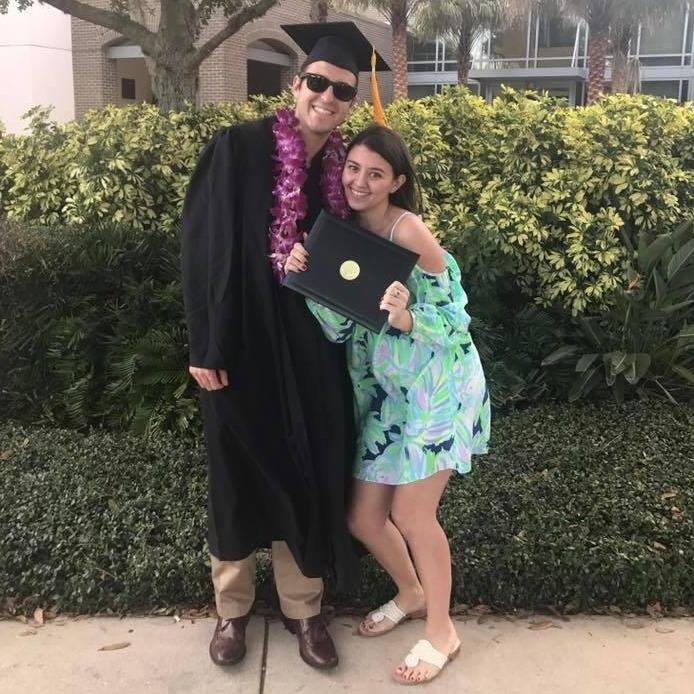 Jacob graduating from UCF