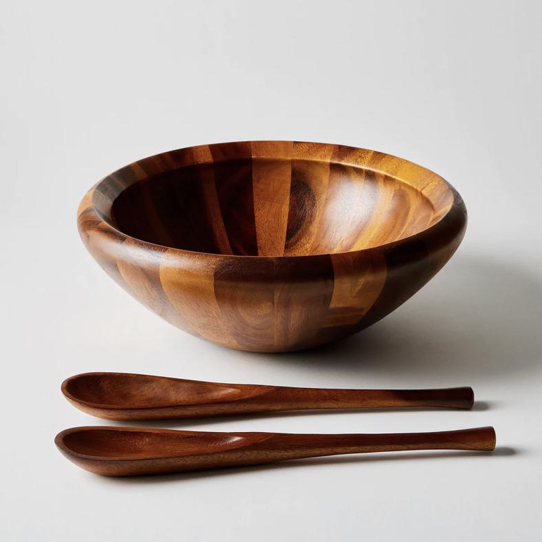 Wood Classics 3-Piece Salad Bowl Set