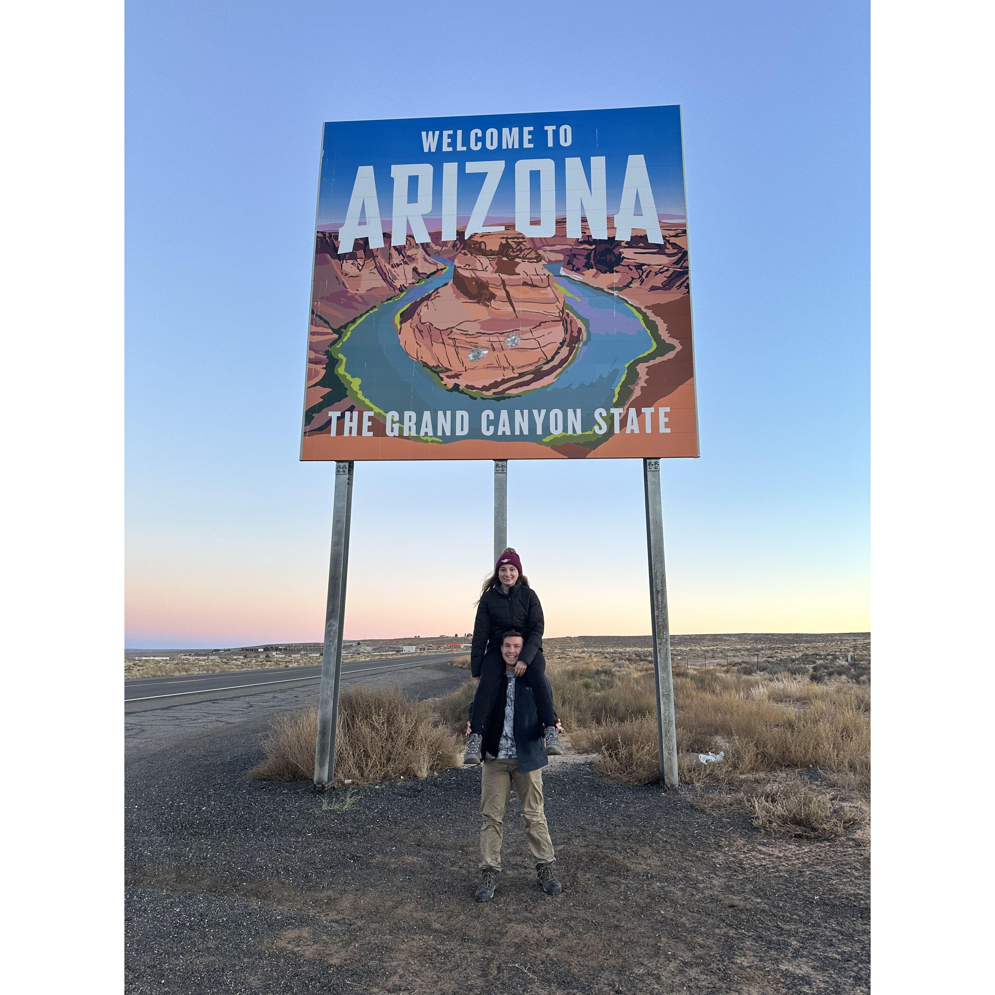 Arizona in January 2024.