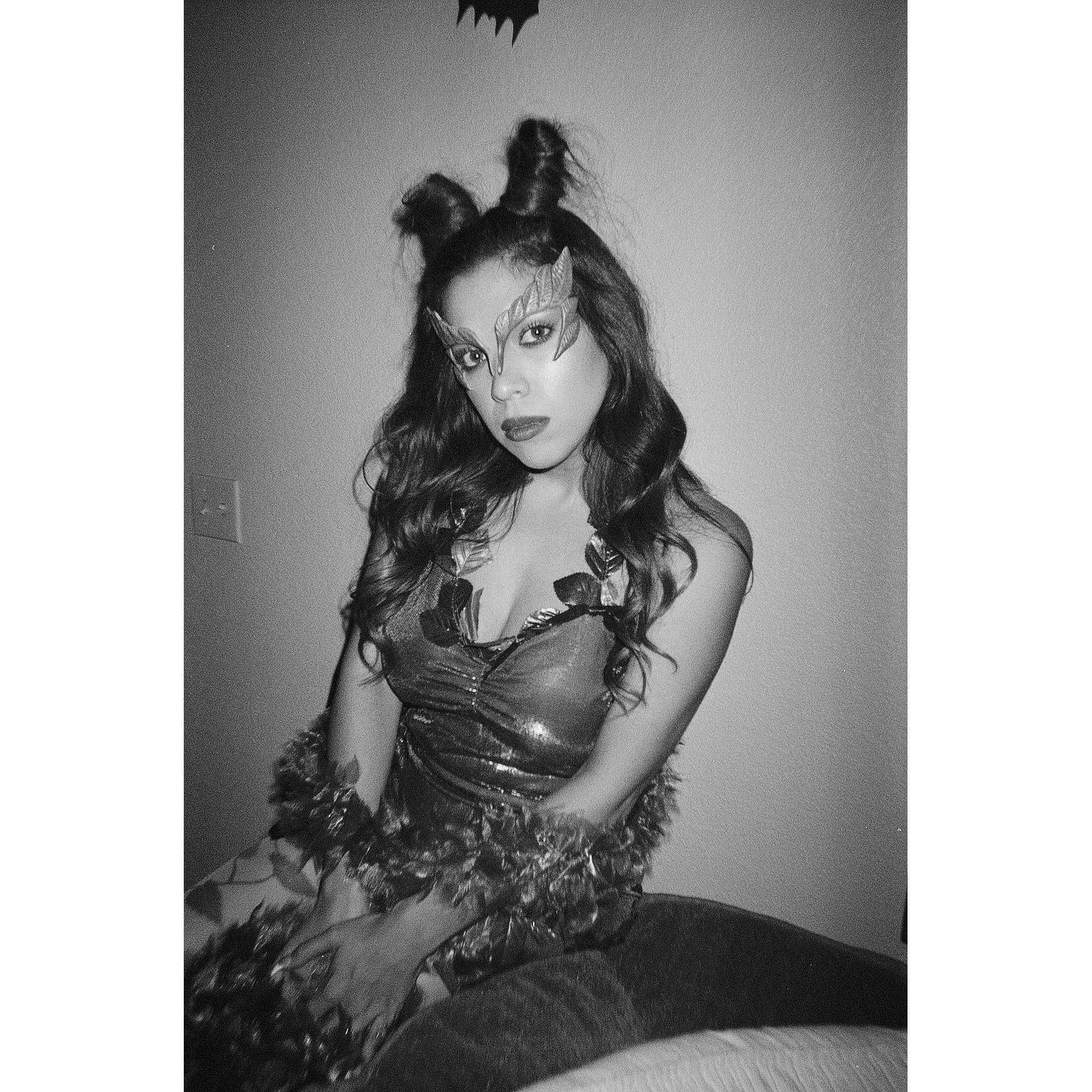 And I fulfilled my life long dream of being Poison Ivy!
