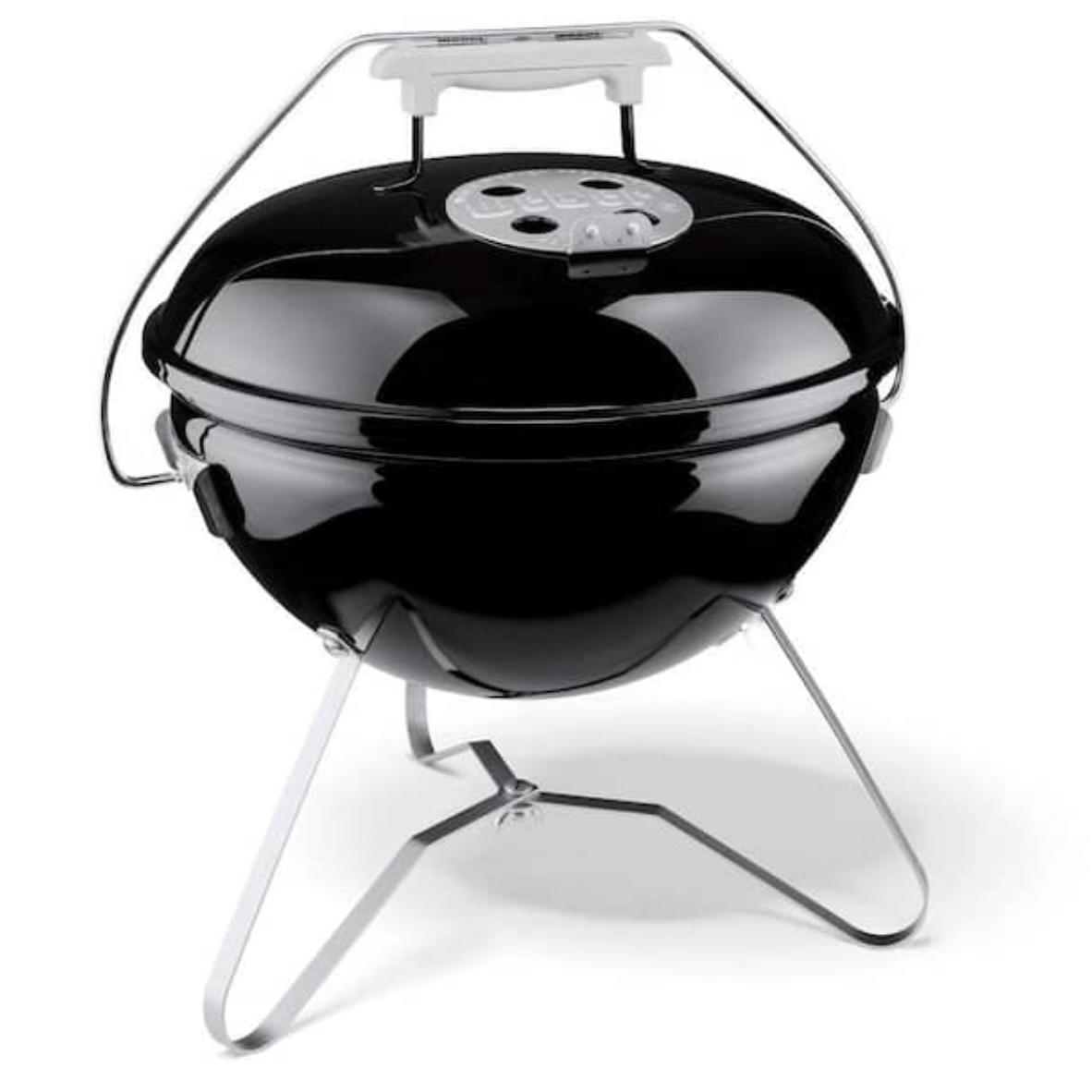 Smokey Joe Premium Portable Charcoal Grill in Black