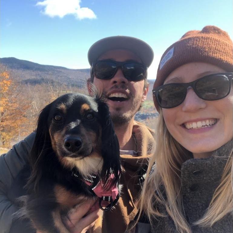First pic after she said "yes"!