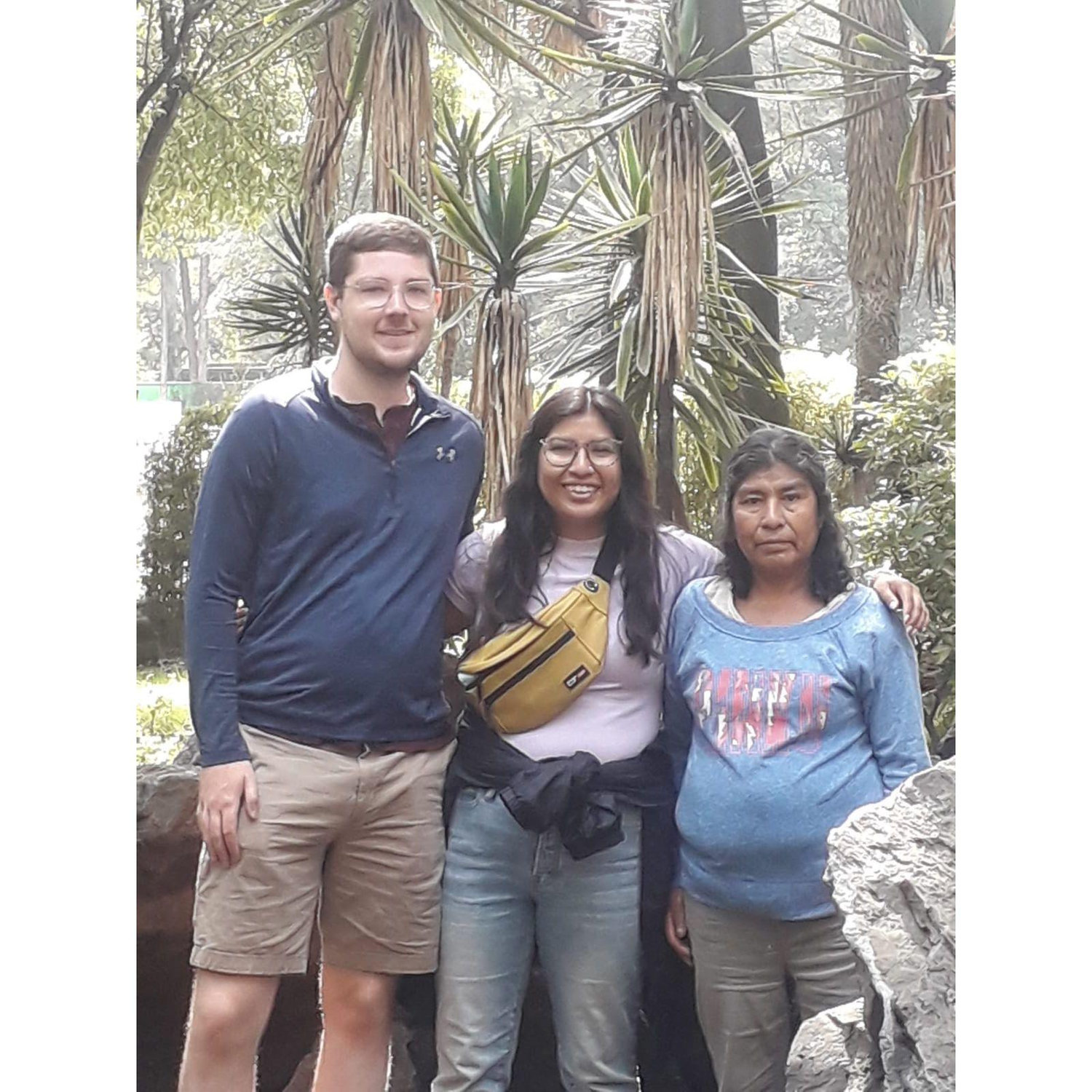 Visiting Ana's family in Mexico City