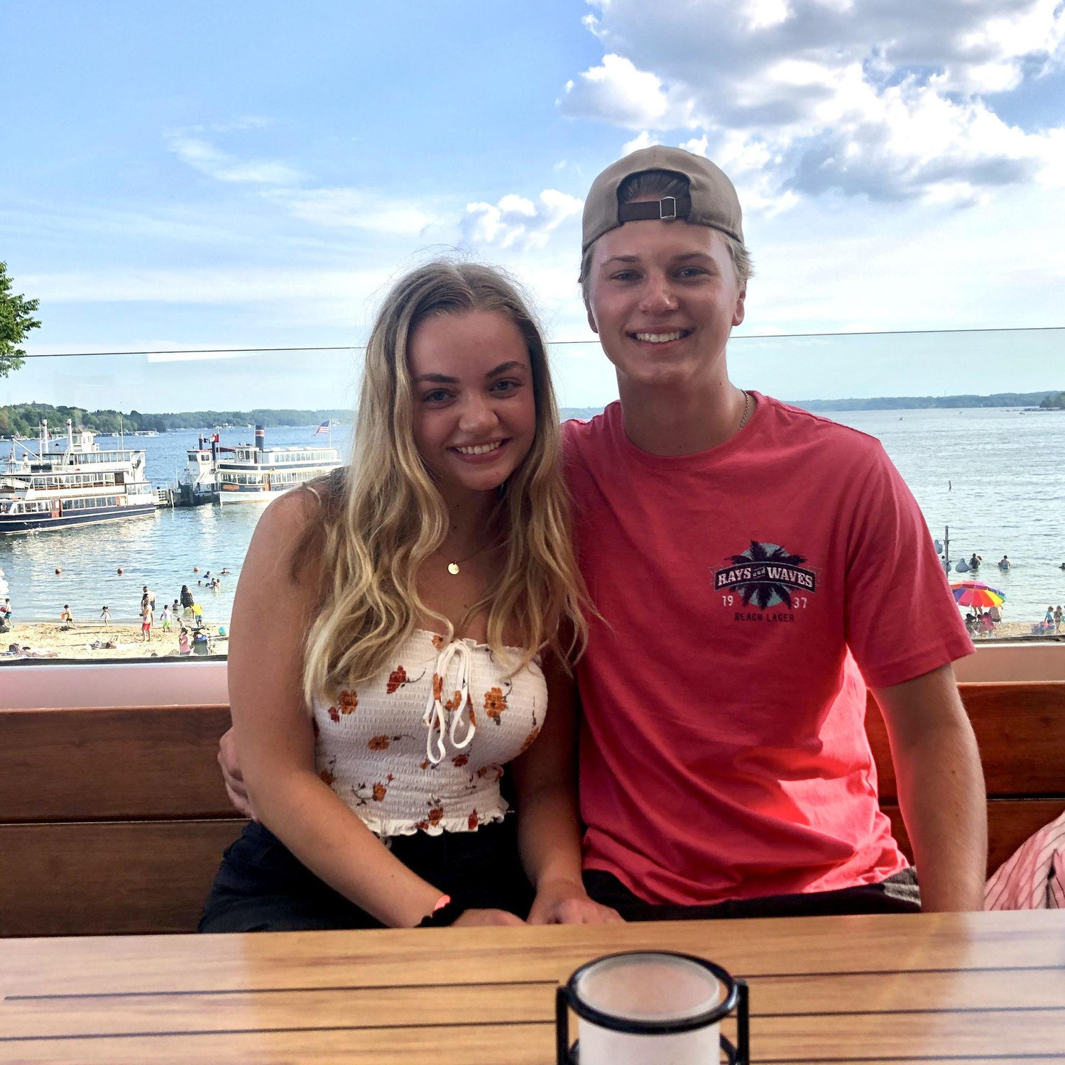 Lake Geneva is special to us for many reasons but especially because of our many first dates spent there.