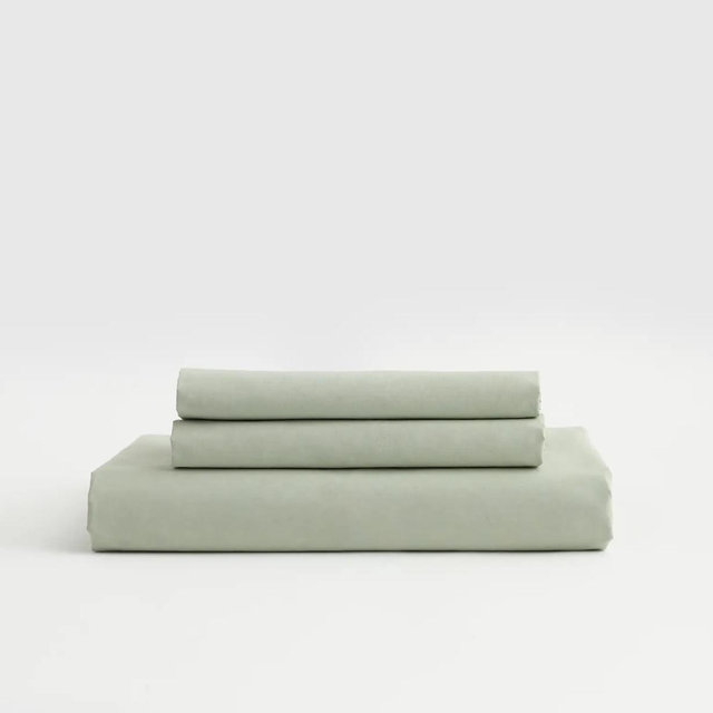 Classic Organic Percale Fitted Sheet Set