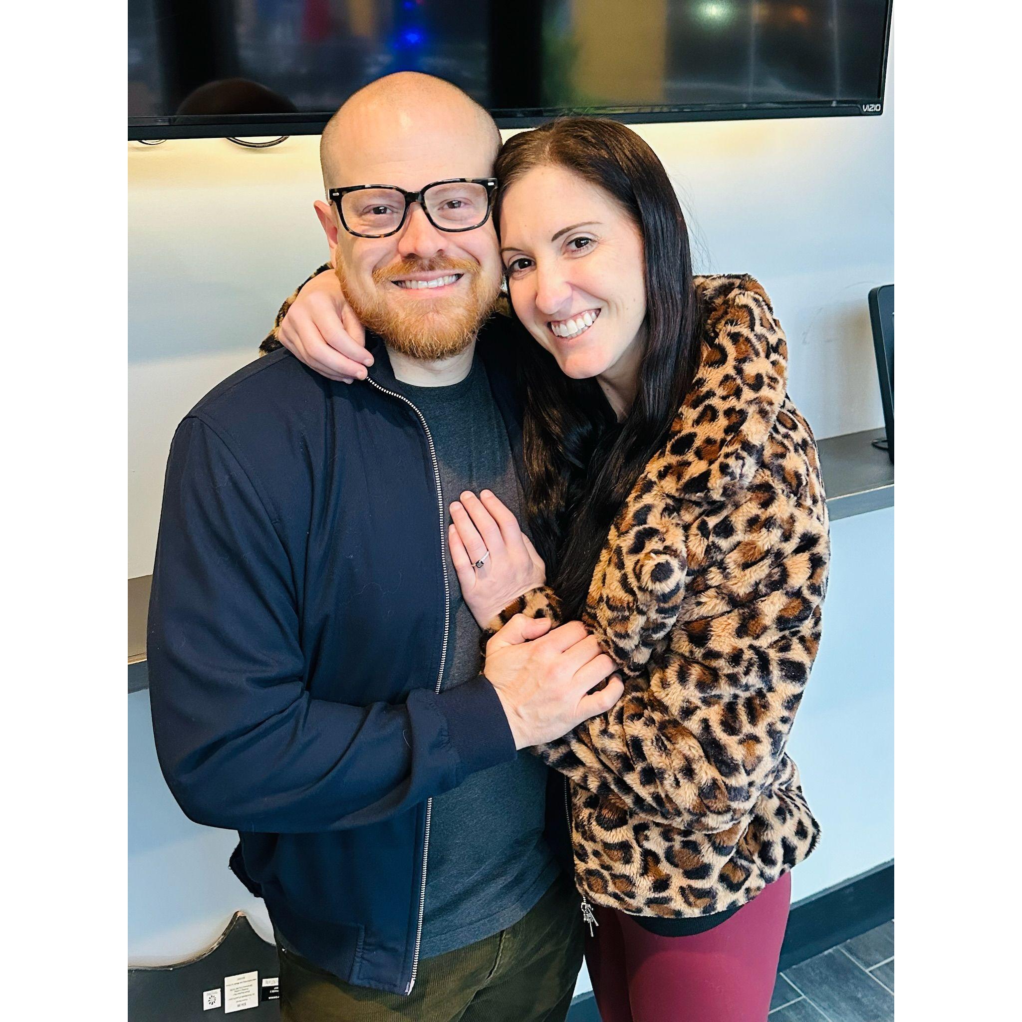 Escape room engagement!