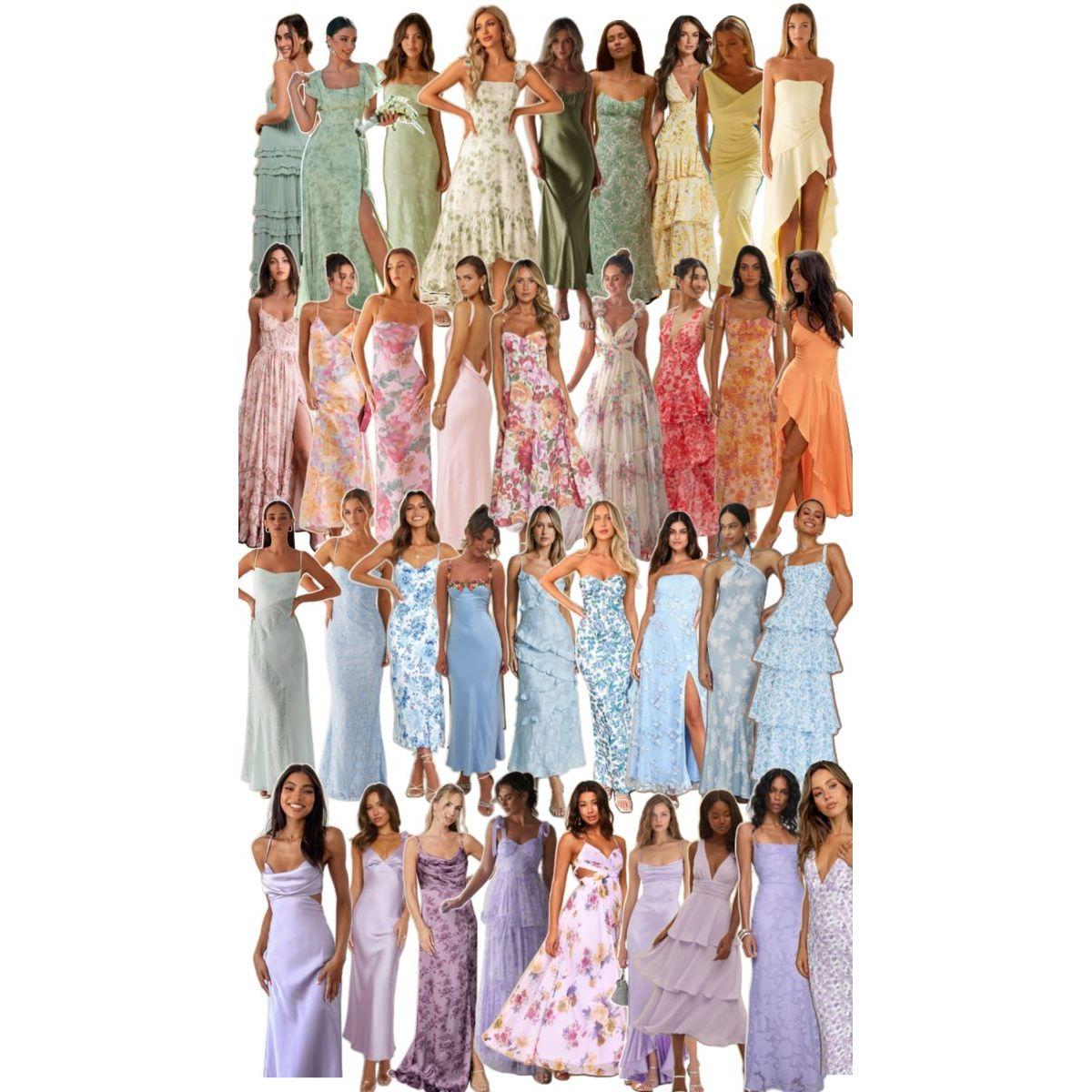 For the ladies! Think sundresses/cocktail dresses