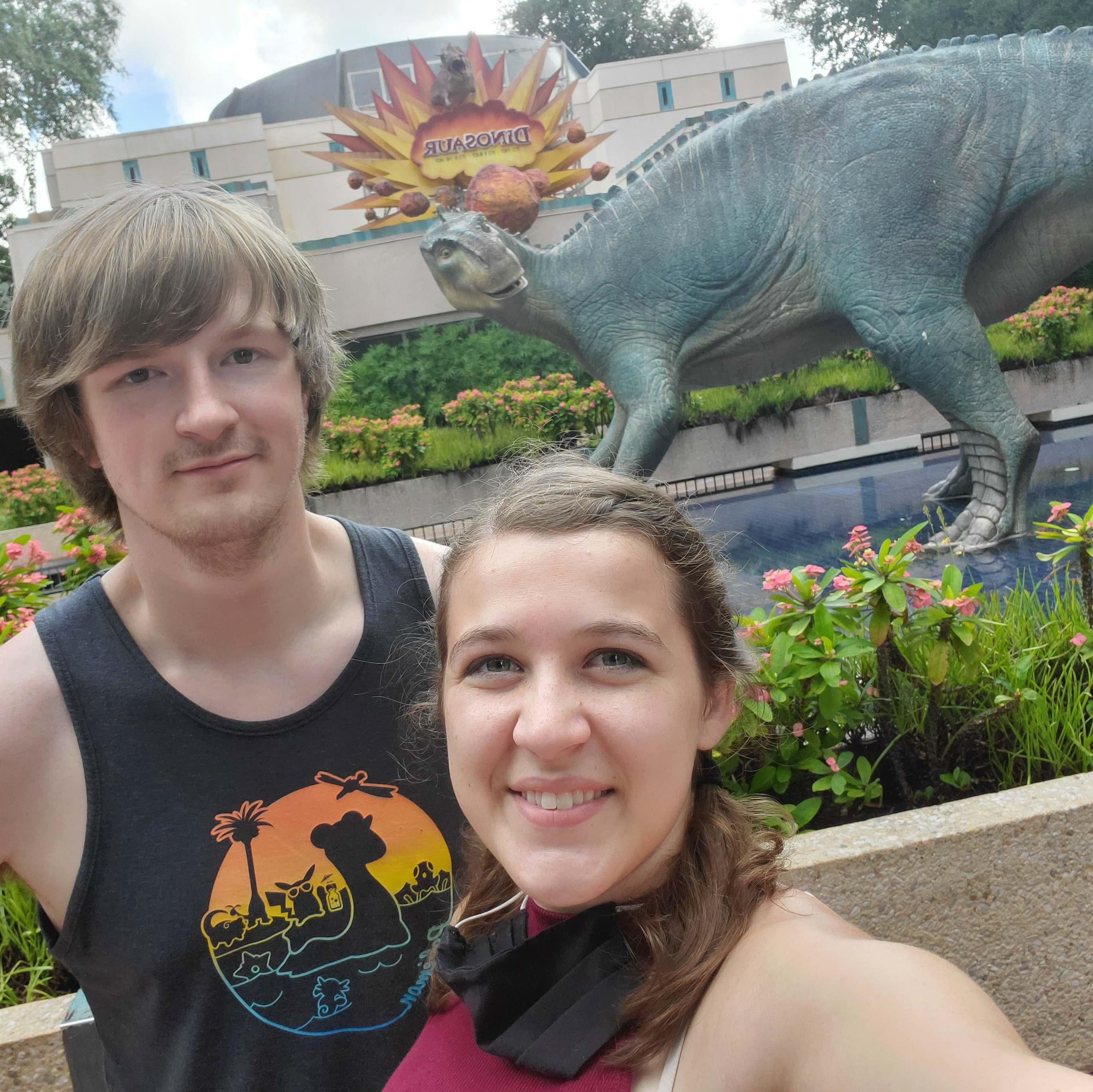 Animal Kingdom dinosaur ride