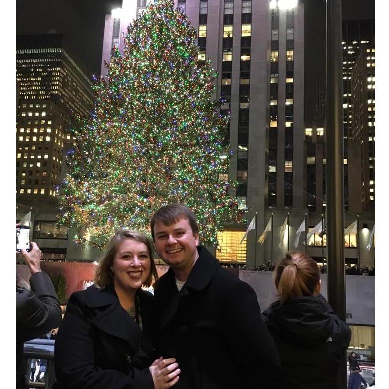 When Michael was living in Connecticut, we decided to head to New York City for Christmas and it was nothing short of a magical day!