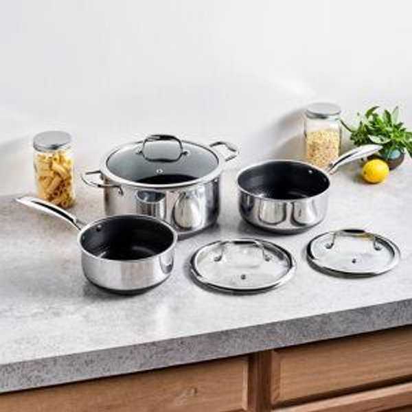 Hexclad Saucepan Set (Costco)