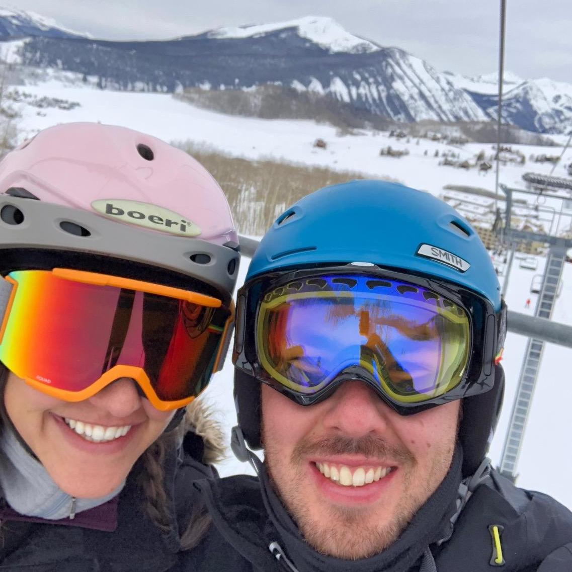 Crusty Butt! aka Crested Butte; 4 of us; Abby, Andrew, Jordan and Della all went on a ski trip to visit Matt, Clare, Justin, Dave, & Lindsay in Colorado!