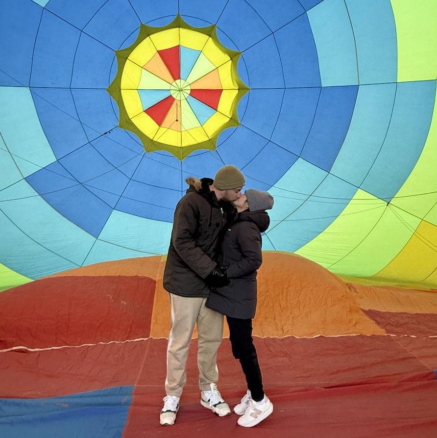 Hot air balloon ride, St. George, UT, 2025