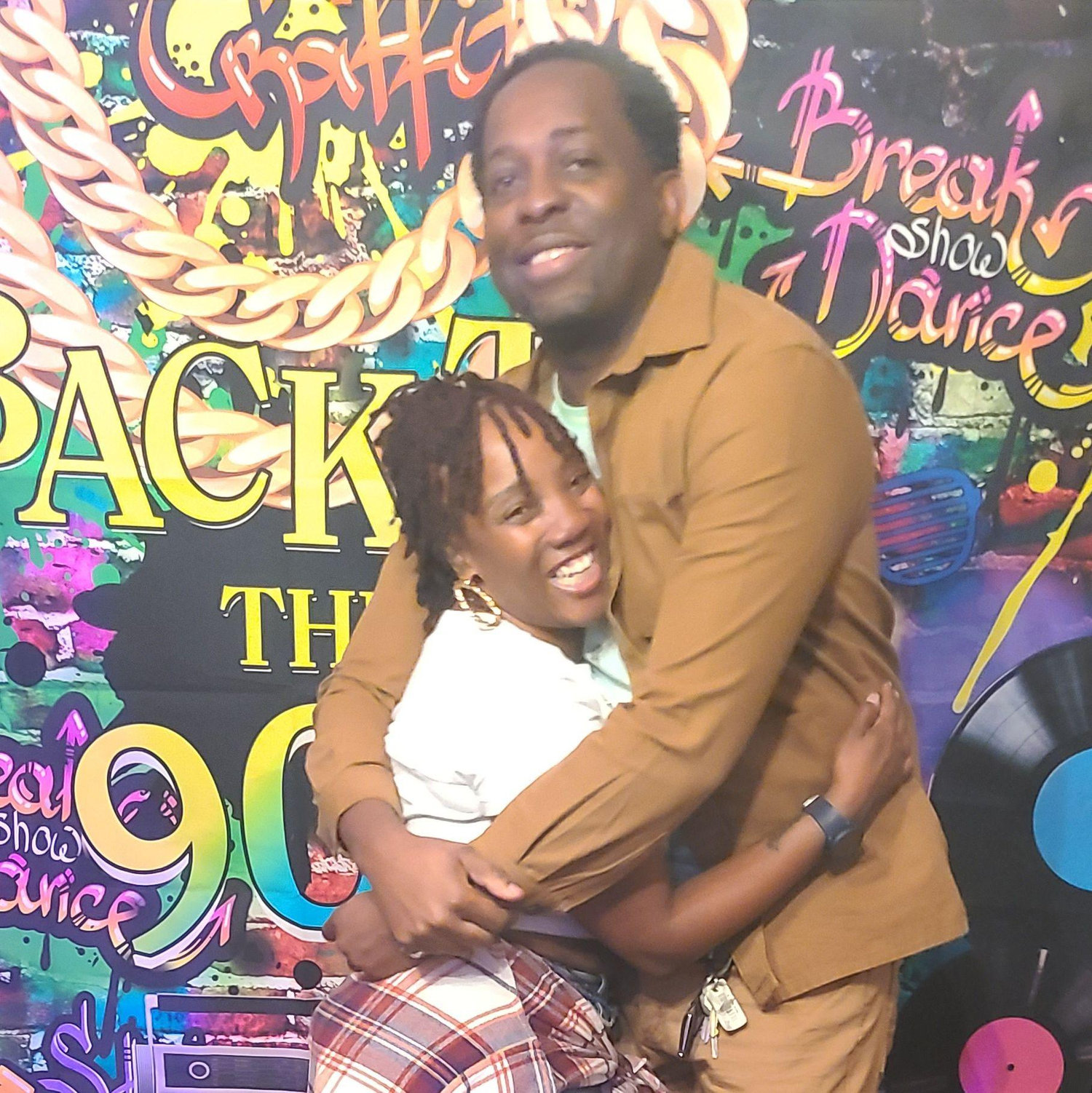 We went to a 90's Theme Birthday Party