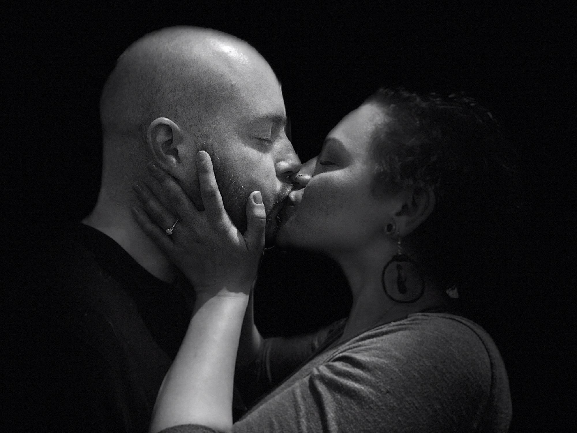 Moments after he asked me to be his wife! Woo hoo!