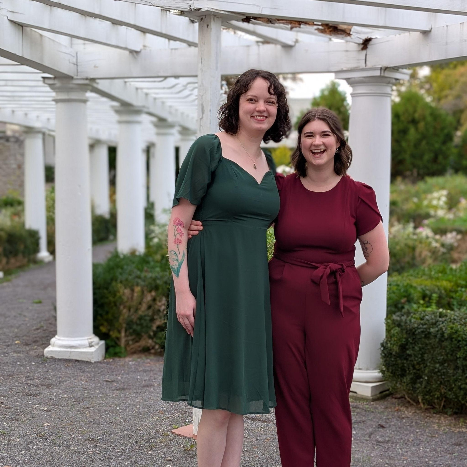 Us at a friend's wedding