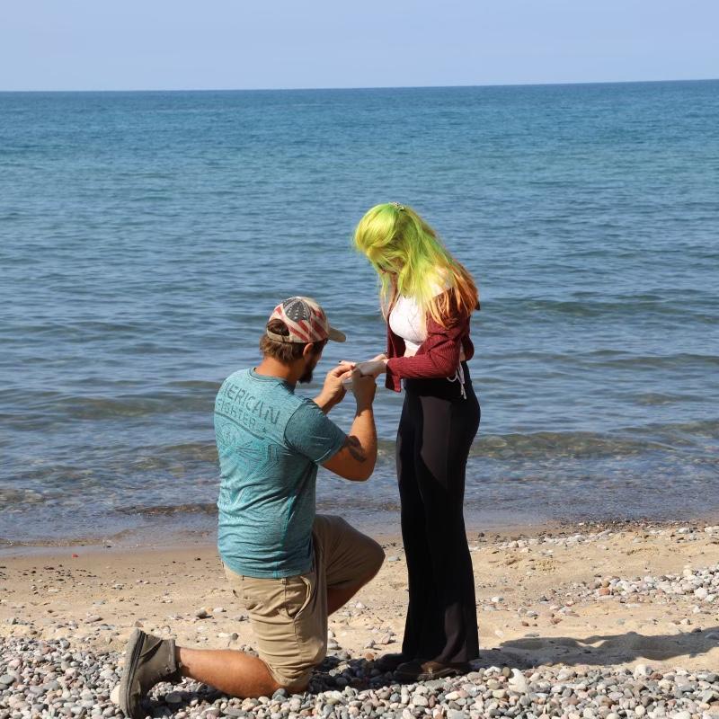 The day John asked Izzy to be his wife 💍