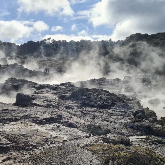 Hell’s Gate Geothermal Mud Baths | Honeymoon