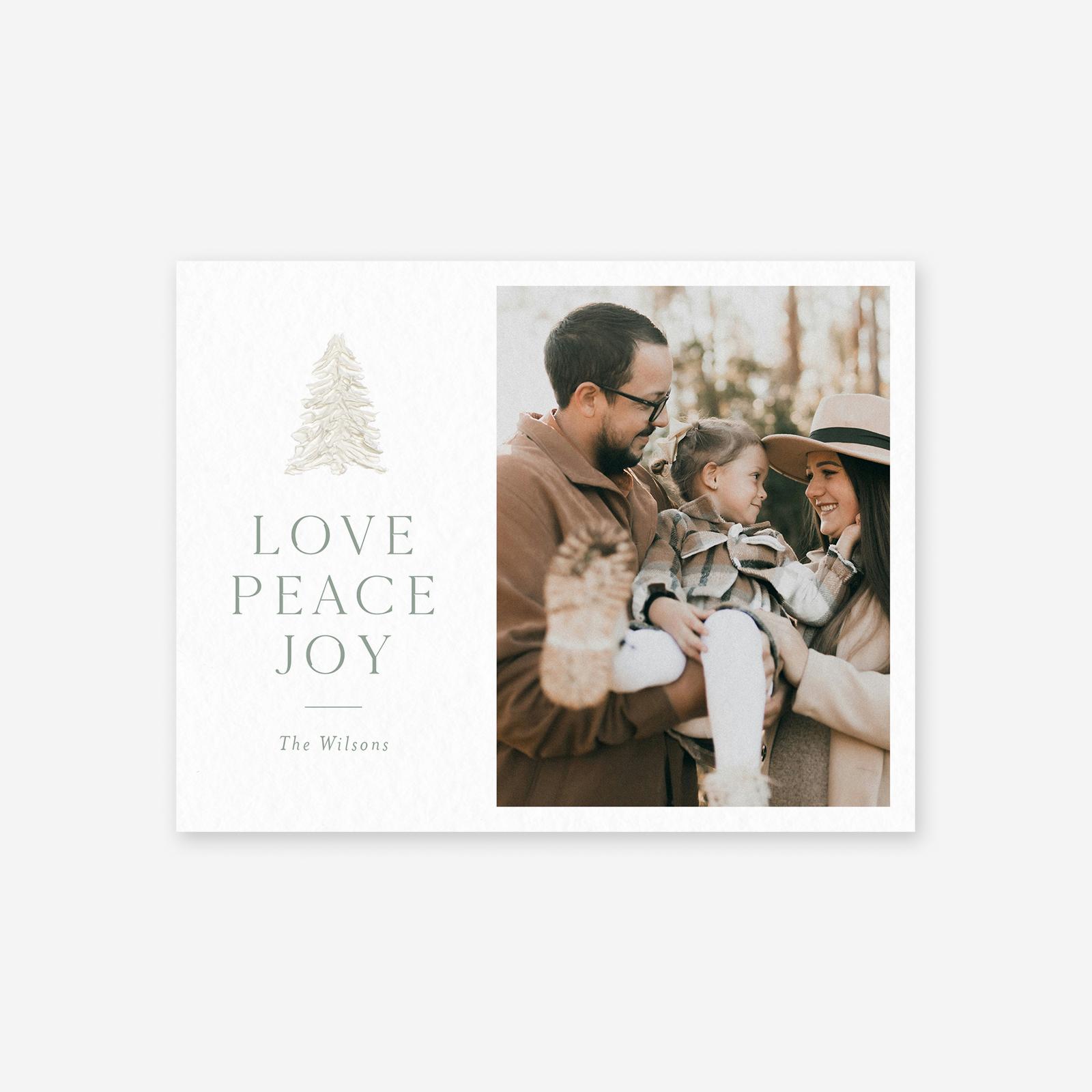 Zola Holiday Cards Drift