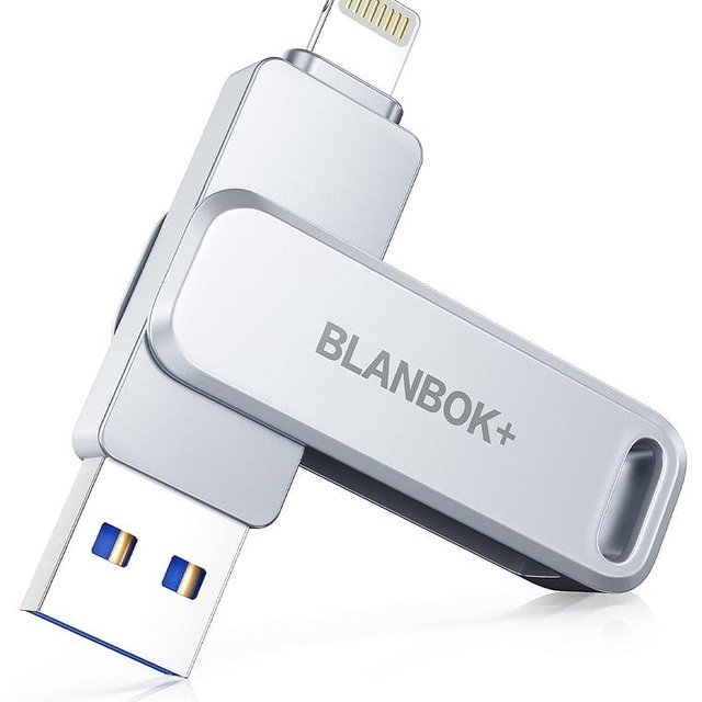 MFi Certified Flash Drive 256GB for iPhone USB Memory Stick Thumb Drives High Speed USB Stick,Photo Stick External Storage for iPhone/iPad/Android/PC
