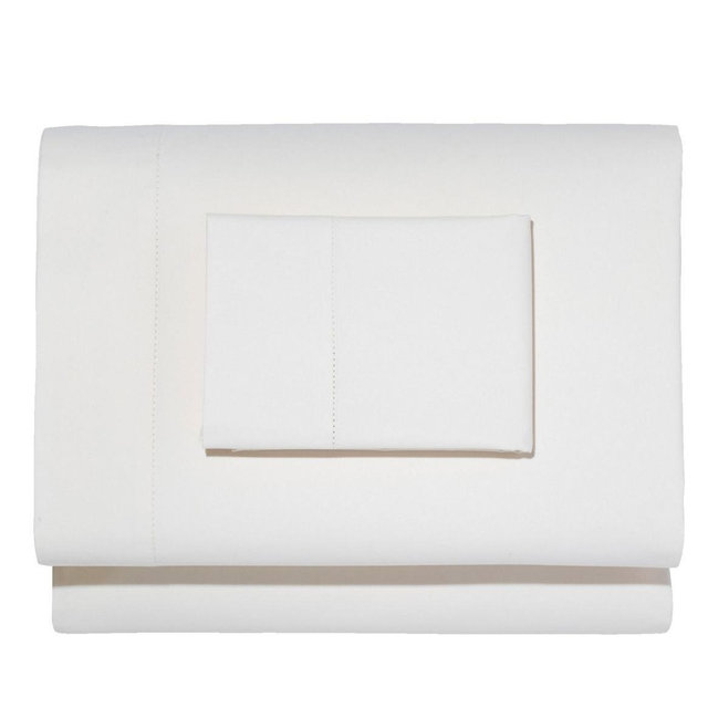 280-Thread-Count Pima Cotton Percale Sheet Set- KING