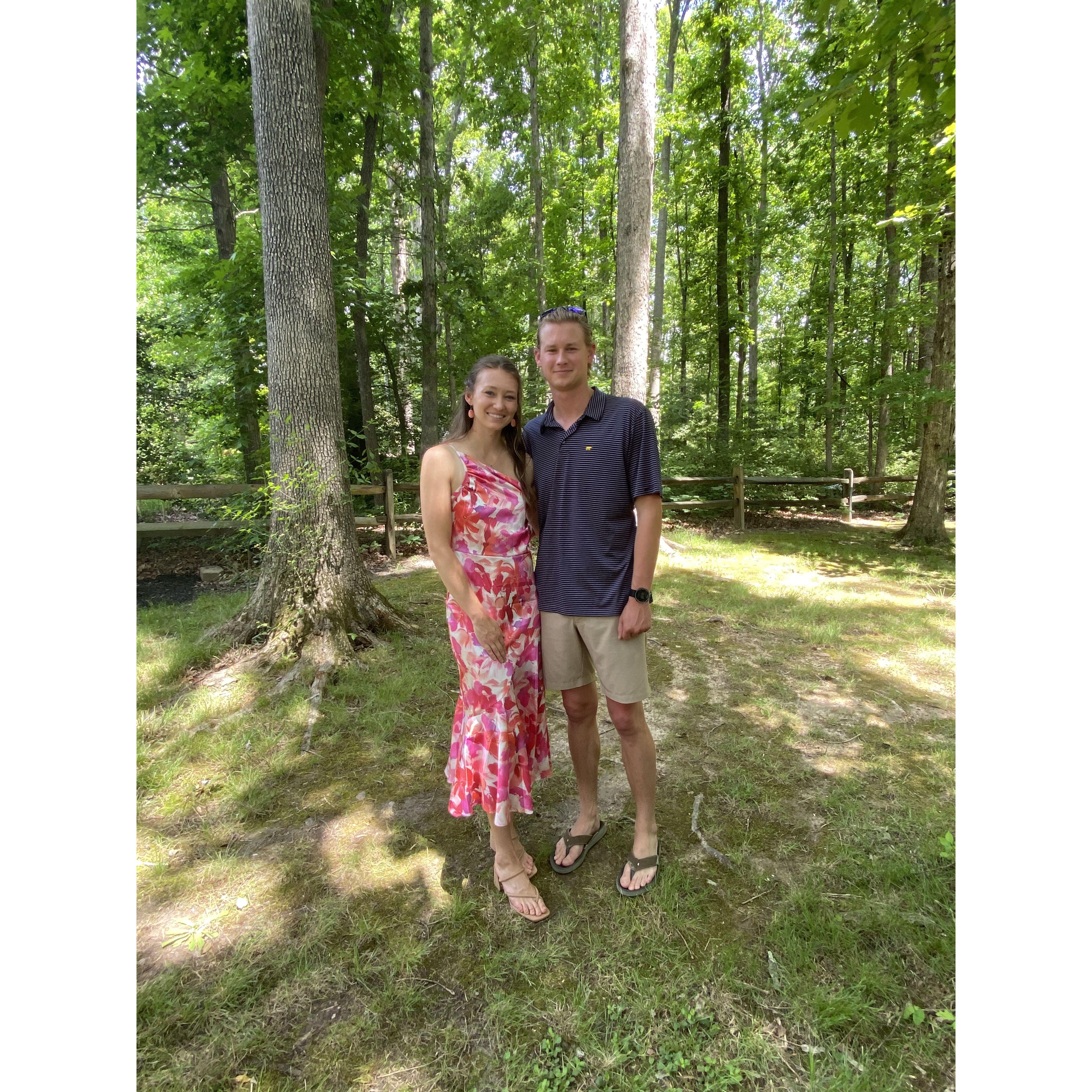 Our engagement party on the east coast courtesy of the Graingers & Burns!