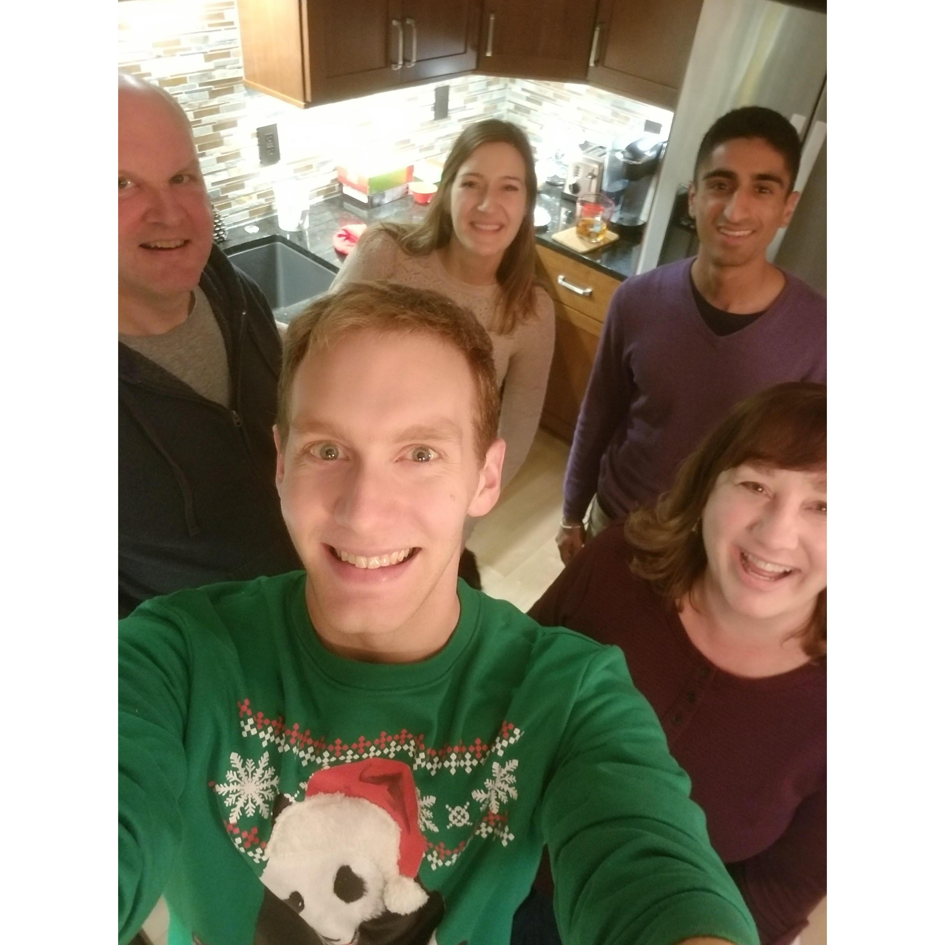 Christmas with the Valentines featuring Prayant