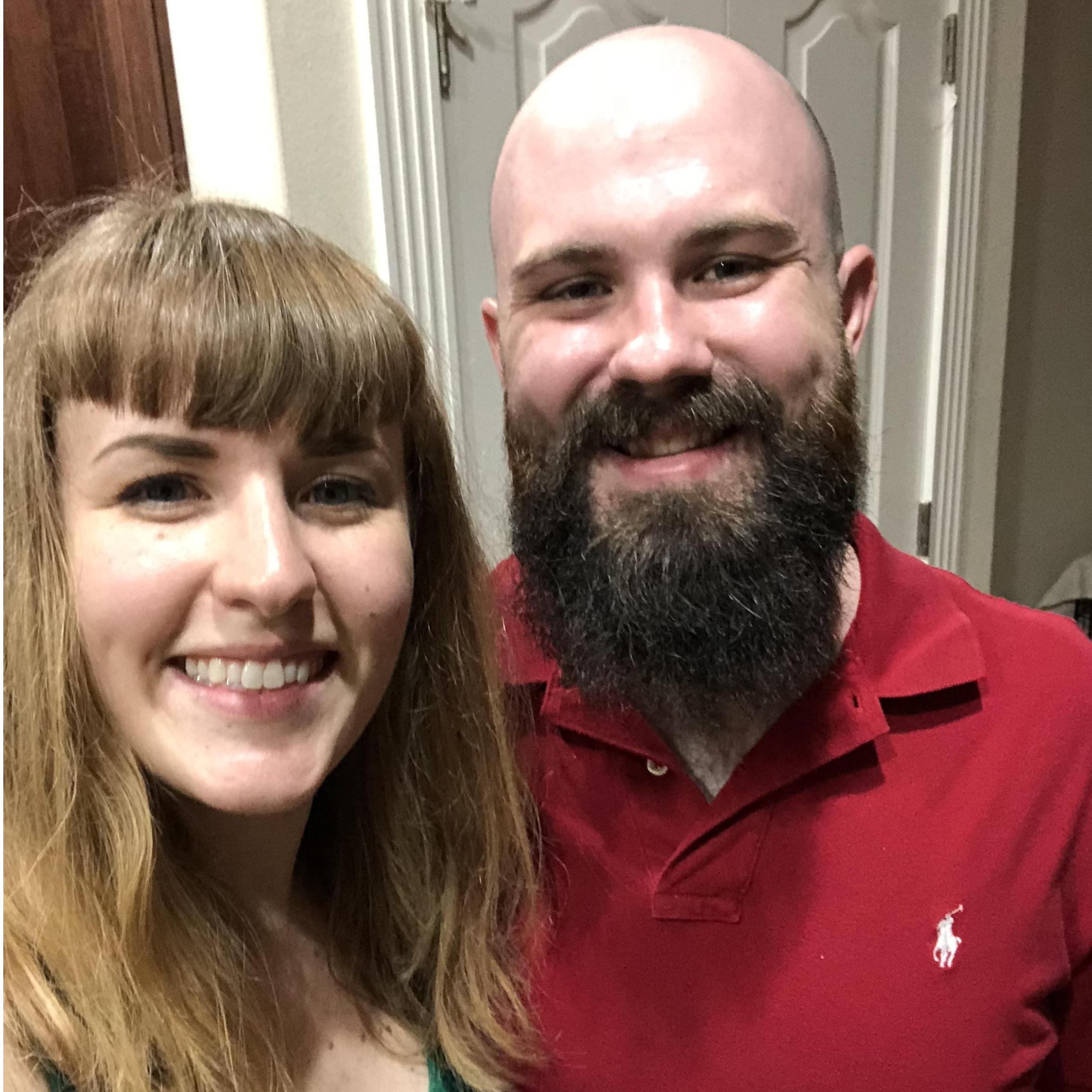 On the day of our 1 year anniversary!