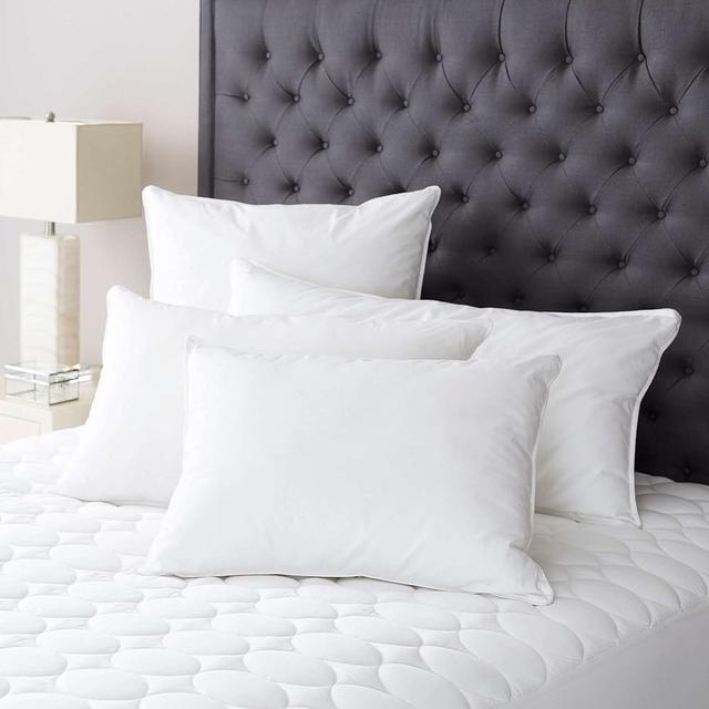 Pine Cone Hill Mantra Down Alternative Pillow Insert, King Size, White Solid Pattern