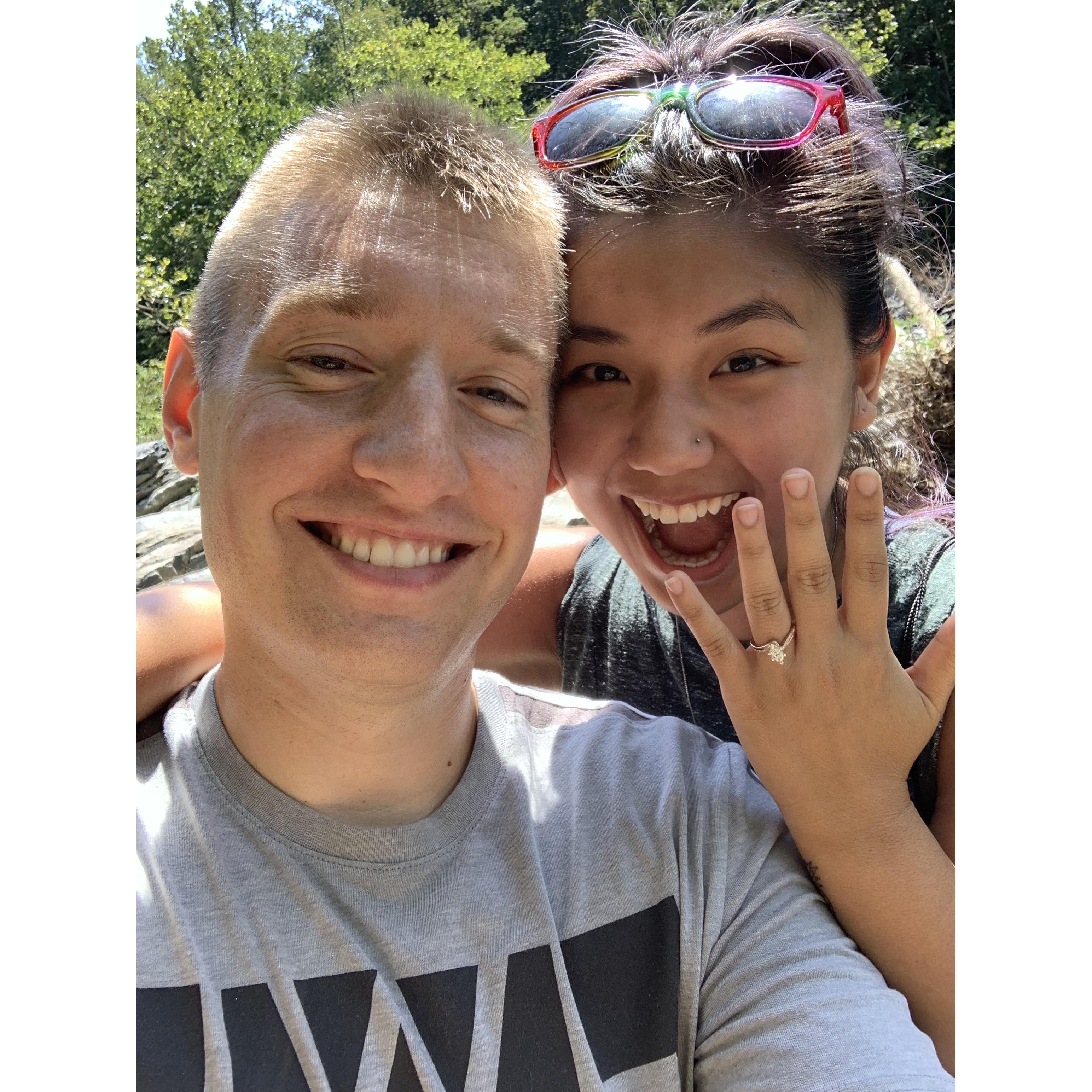August 31st, 2019 - She said yes!