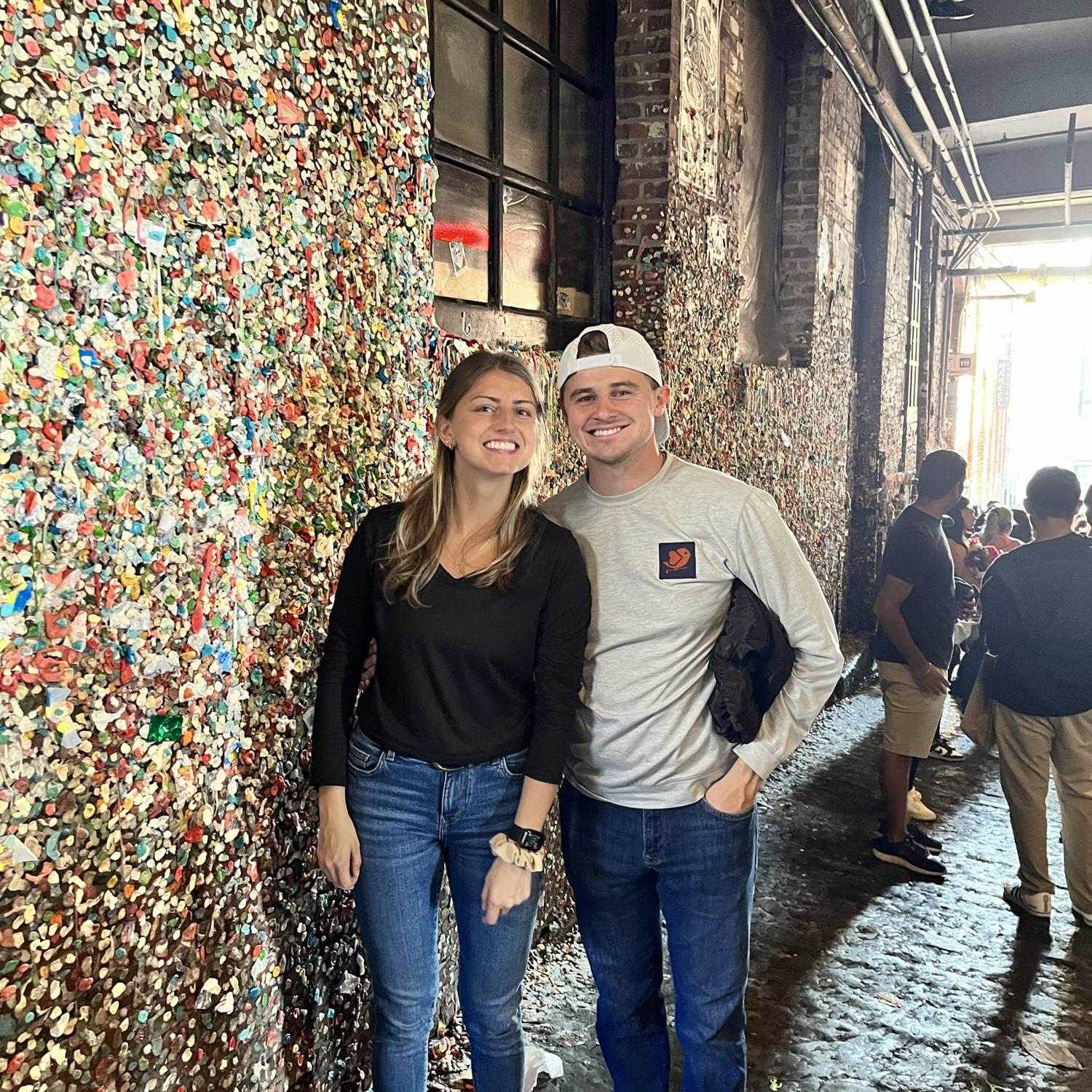 Seattle gum wall 2023