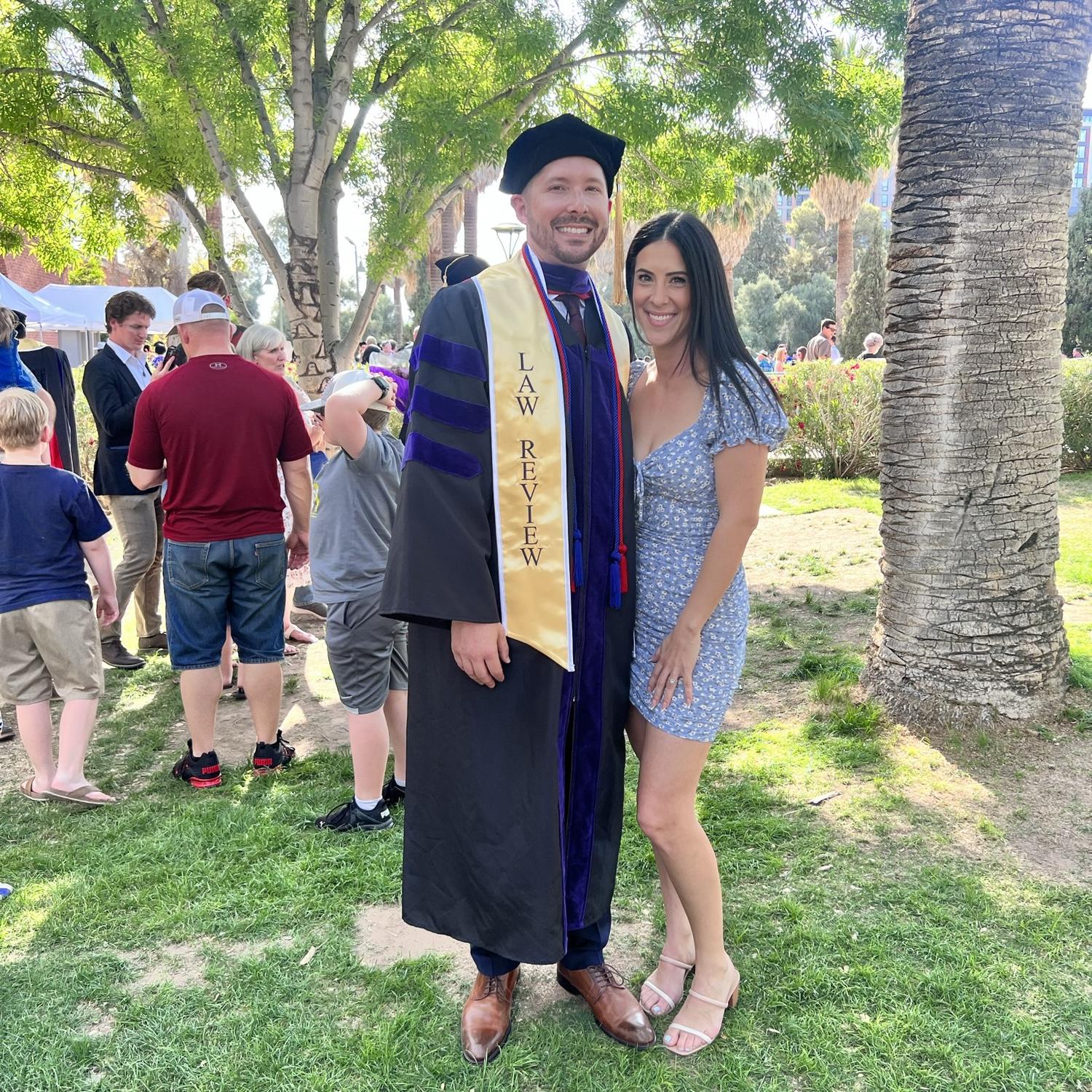 Law School Graduation for Blaize