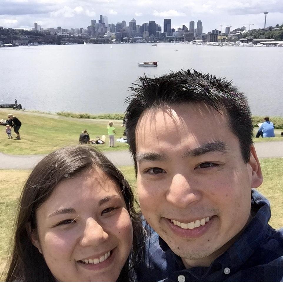 Visiting Daryl in Seattle.