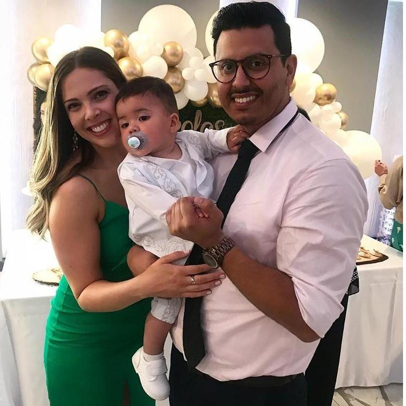 Our godson, Niko!
