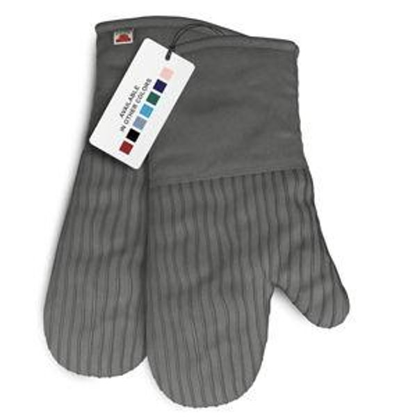 Big Red House - Silicone Oven Mitts - Gray Set of 2-12.5"
