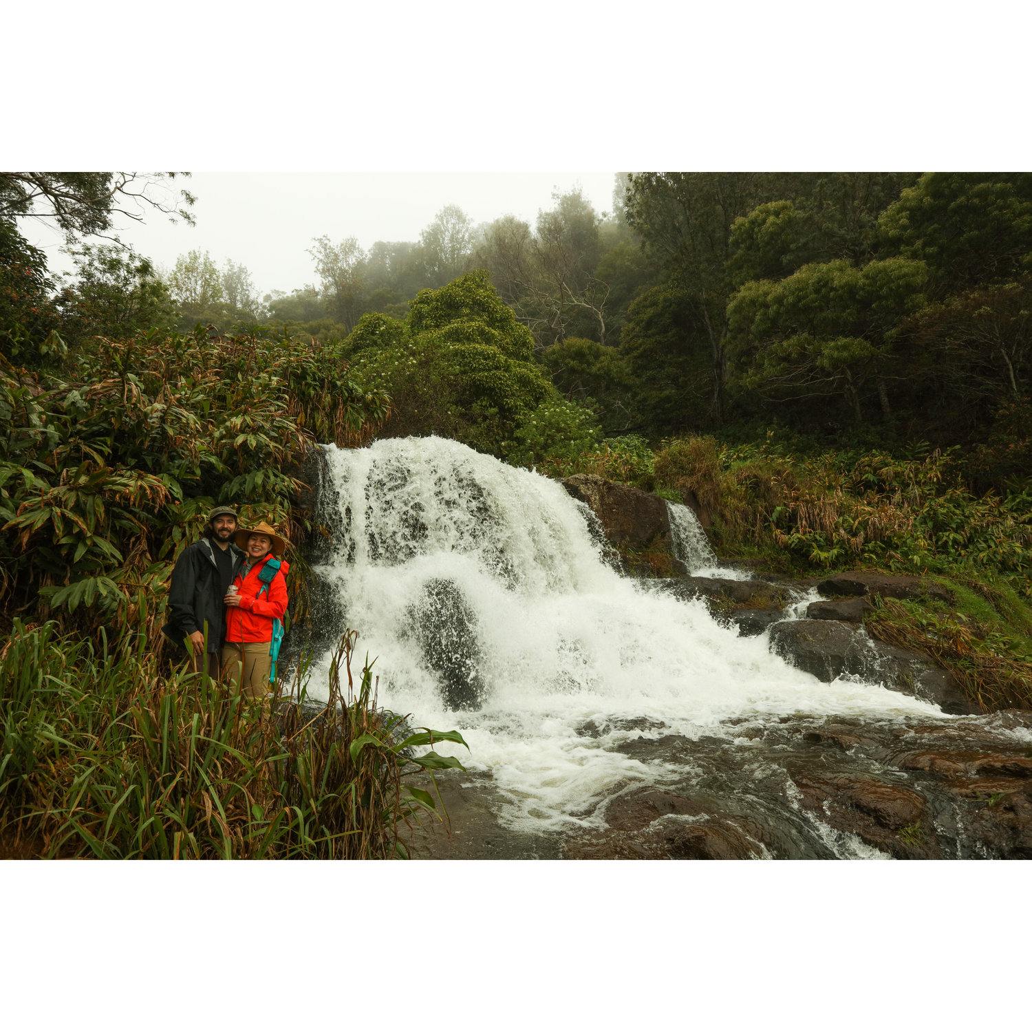 Searching for waterfalls.