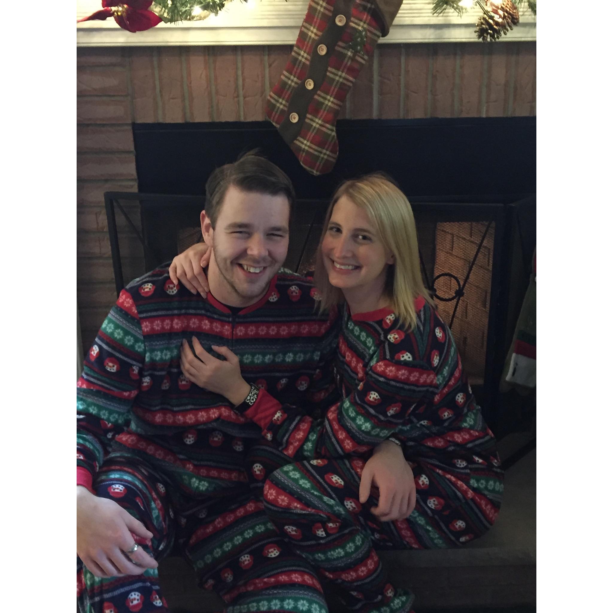 Matching jammies!