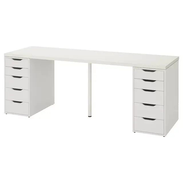 LINNMON / ALEXTable, white78 3/4x23 5/8 "