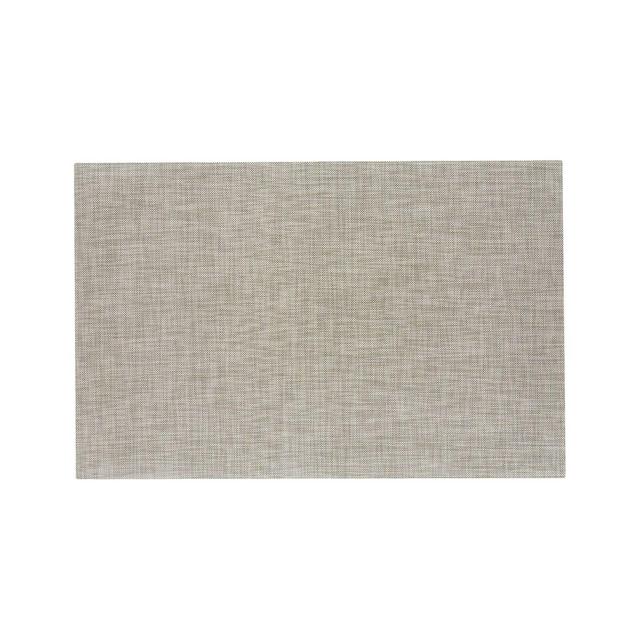 Chilewich Basketweave Oyster Woven Floormat 4'x6'