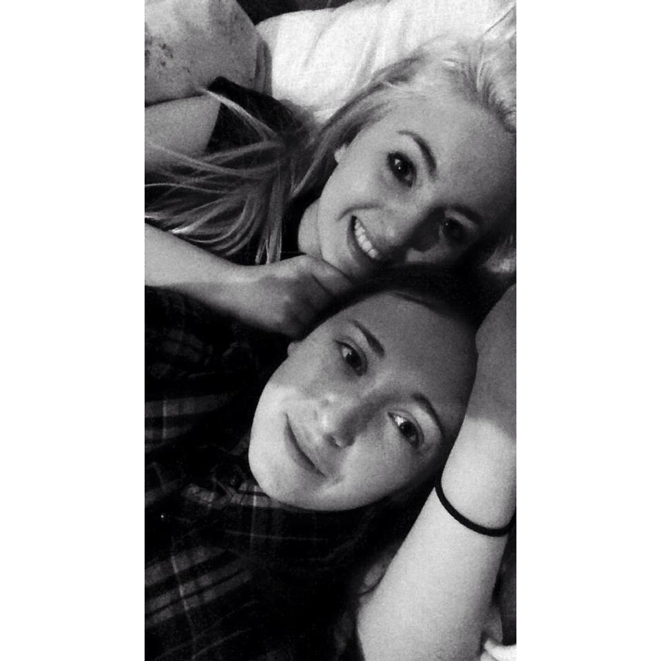 Our first photo together