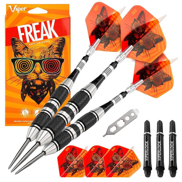 Viper "The Freak" Steel Tip Darts, 22 Grams