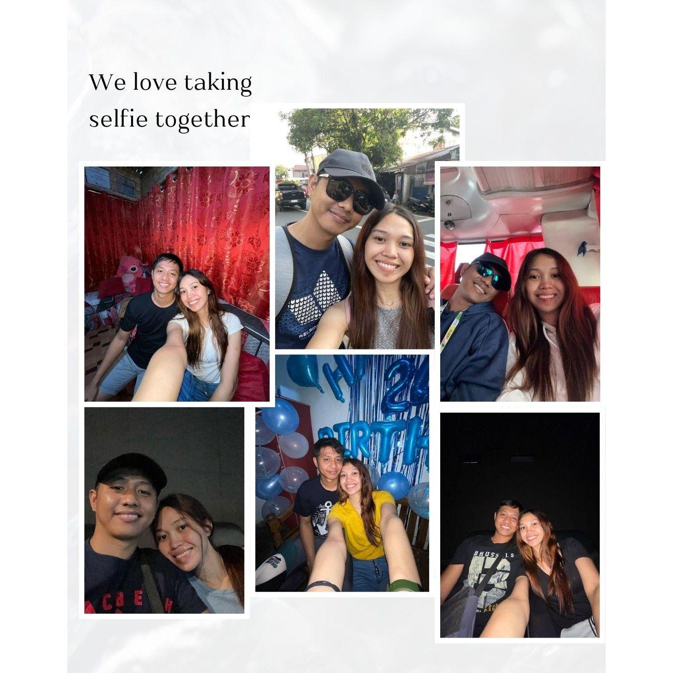 Snapping a quick selfie —
part of our routine before going LDR again.
Just holding on to the little moments… haha! ♡