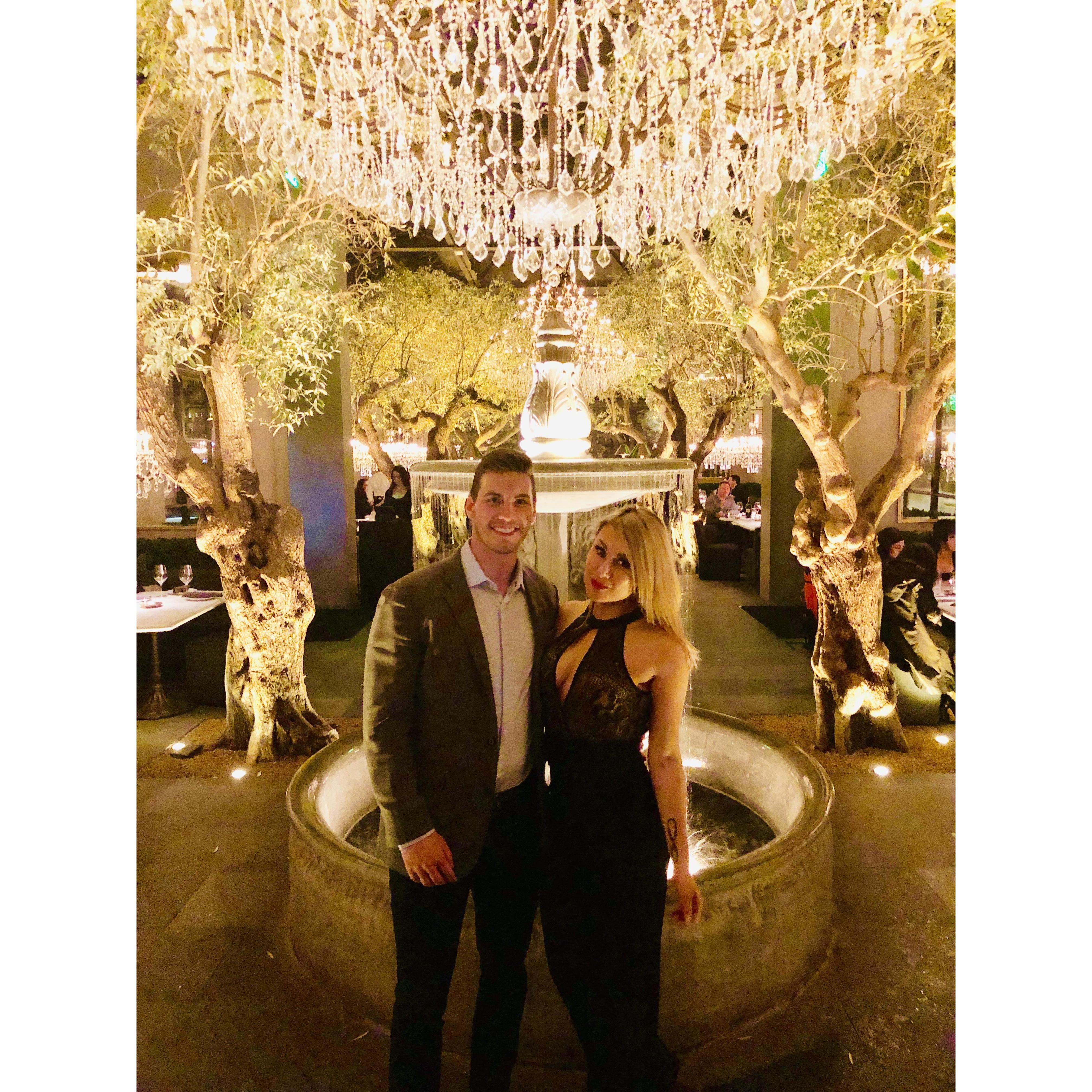 Dinner date in Napa 2019