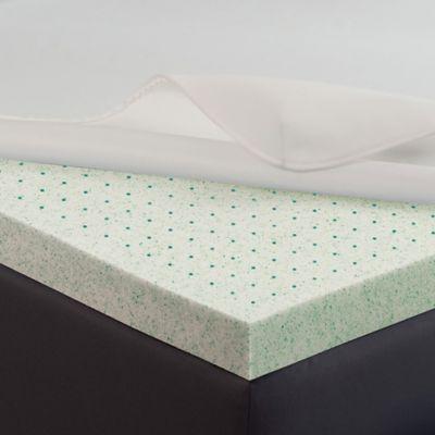 Therapedic® Memory Gel™ 2-Inch Mattress Enhancer in White