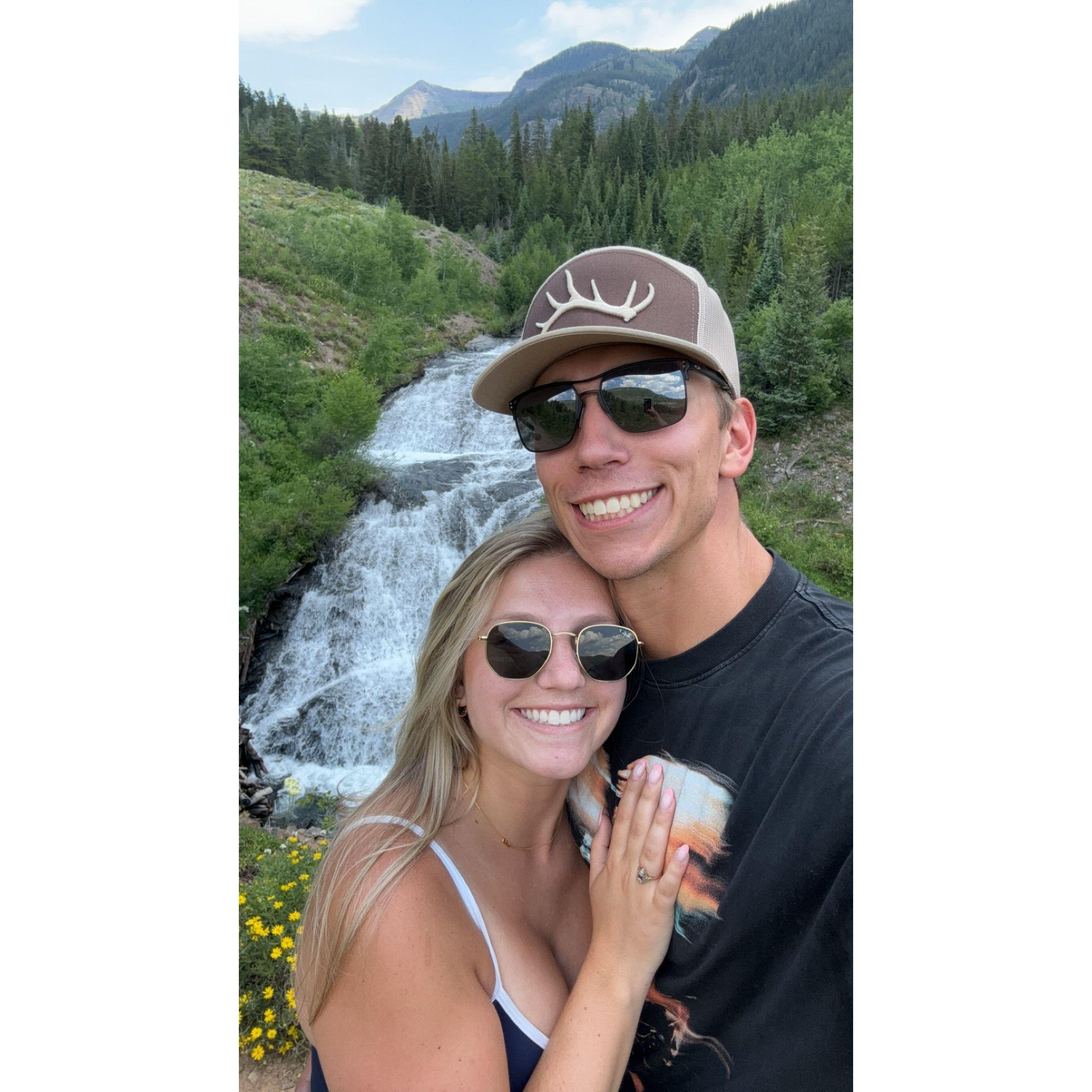 The day Ed proposed!