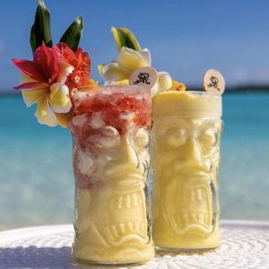 Drinks on the beach
