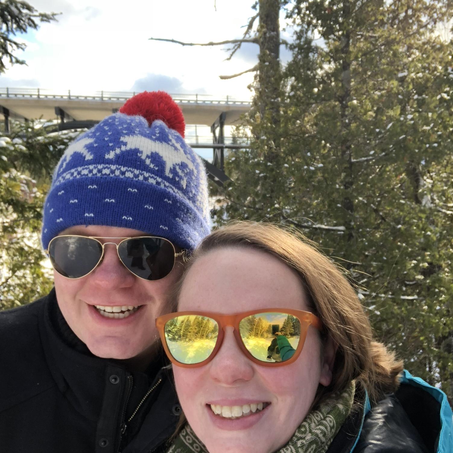 Minnesota north shore vacation with Jeff and Kristy in December 2017