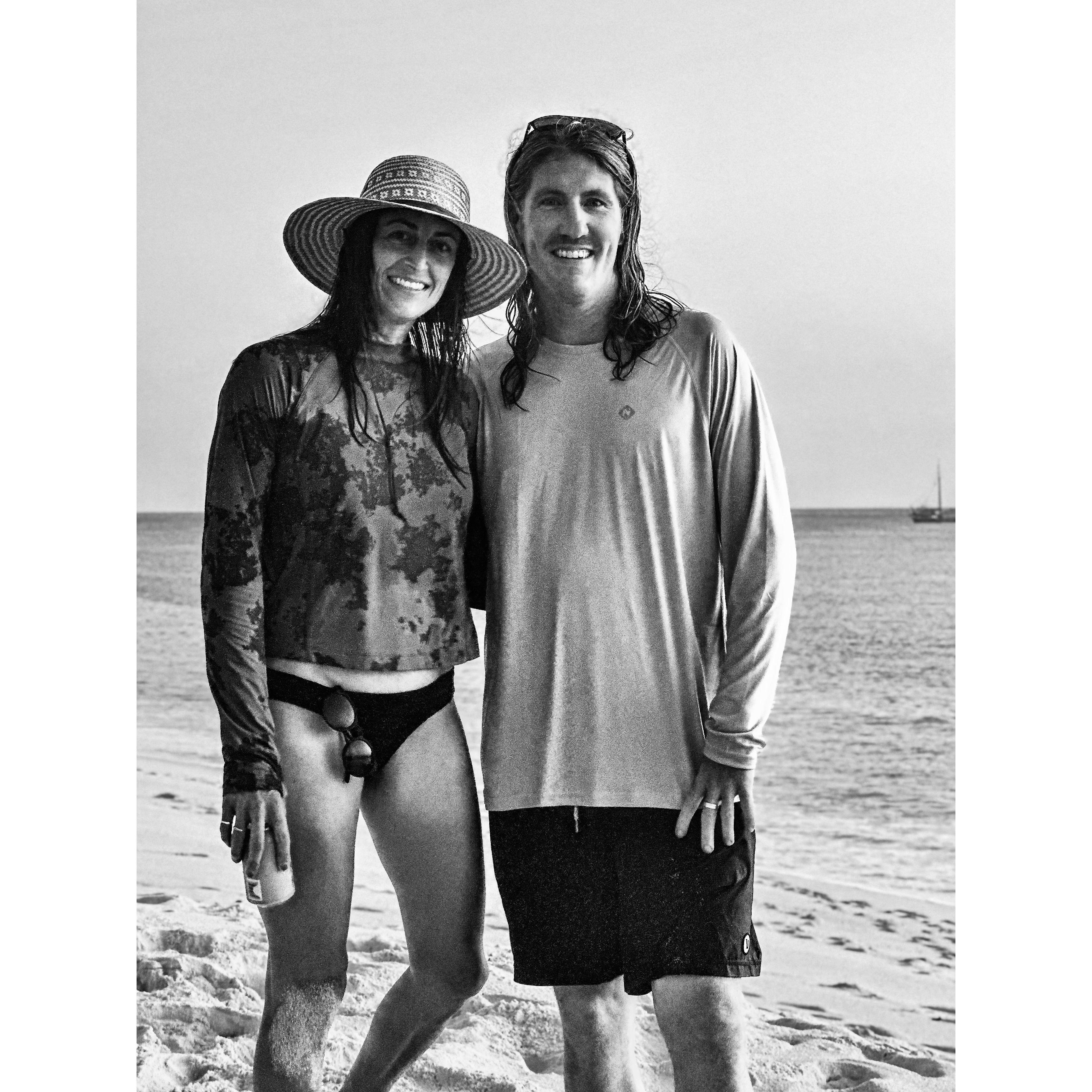 Beach time in Indonesia.