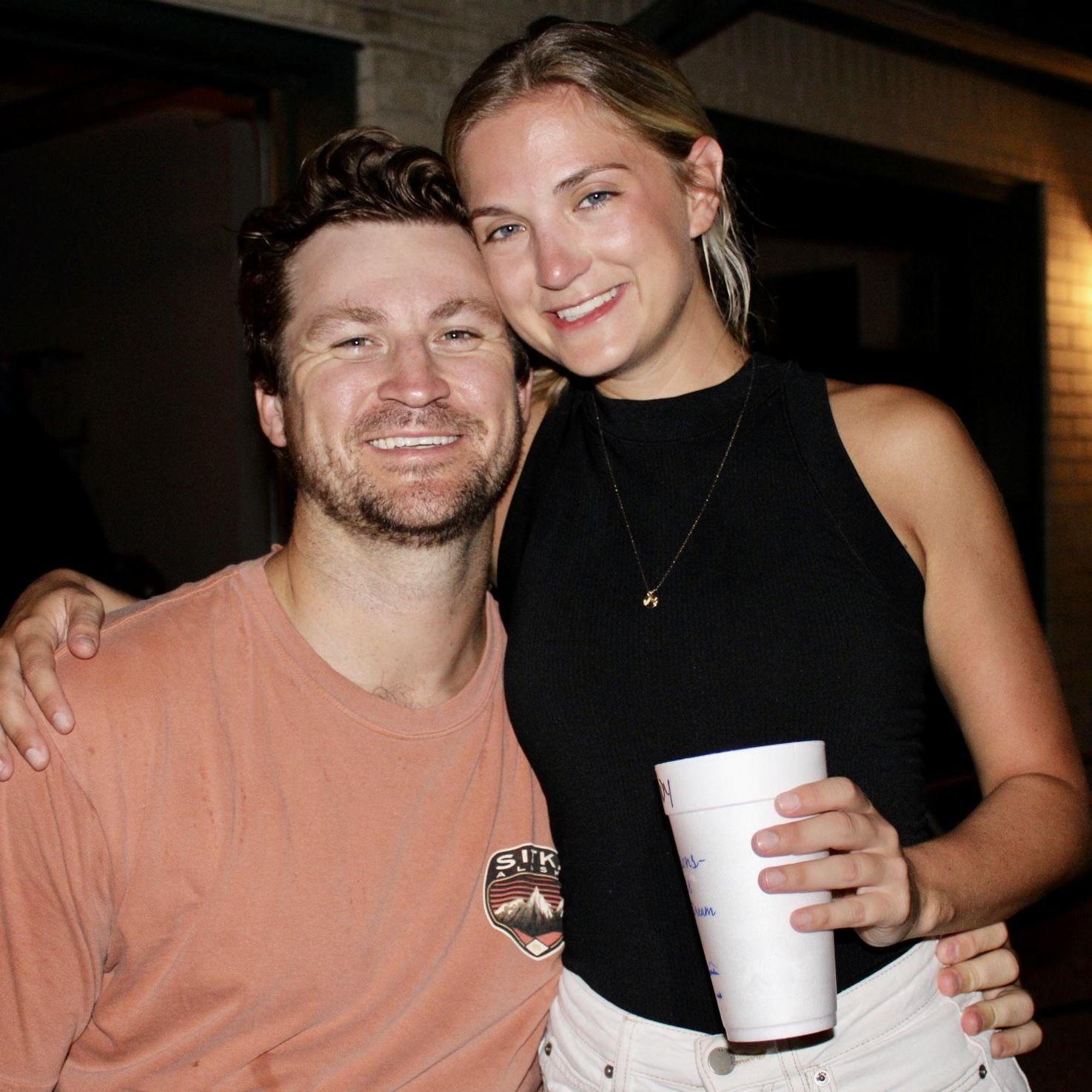 Hanging out with friends at Lake Conroe