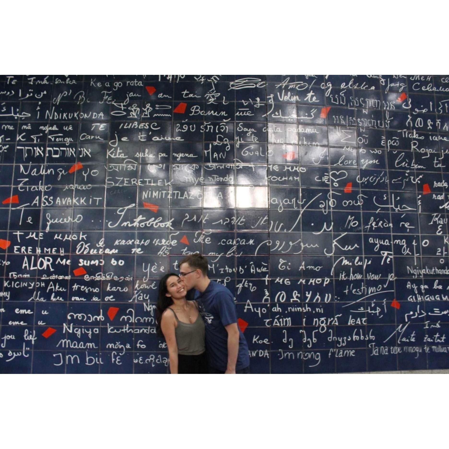 The Love Wall, Paris France - June 2019
