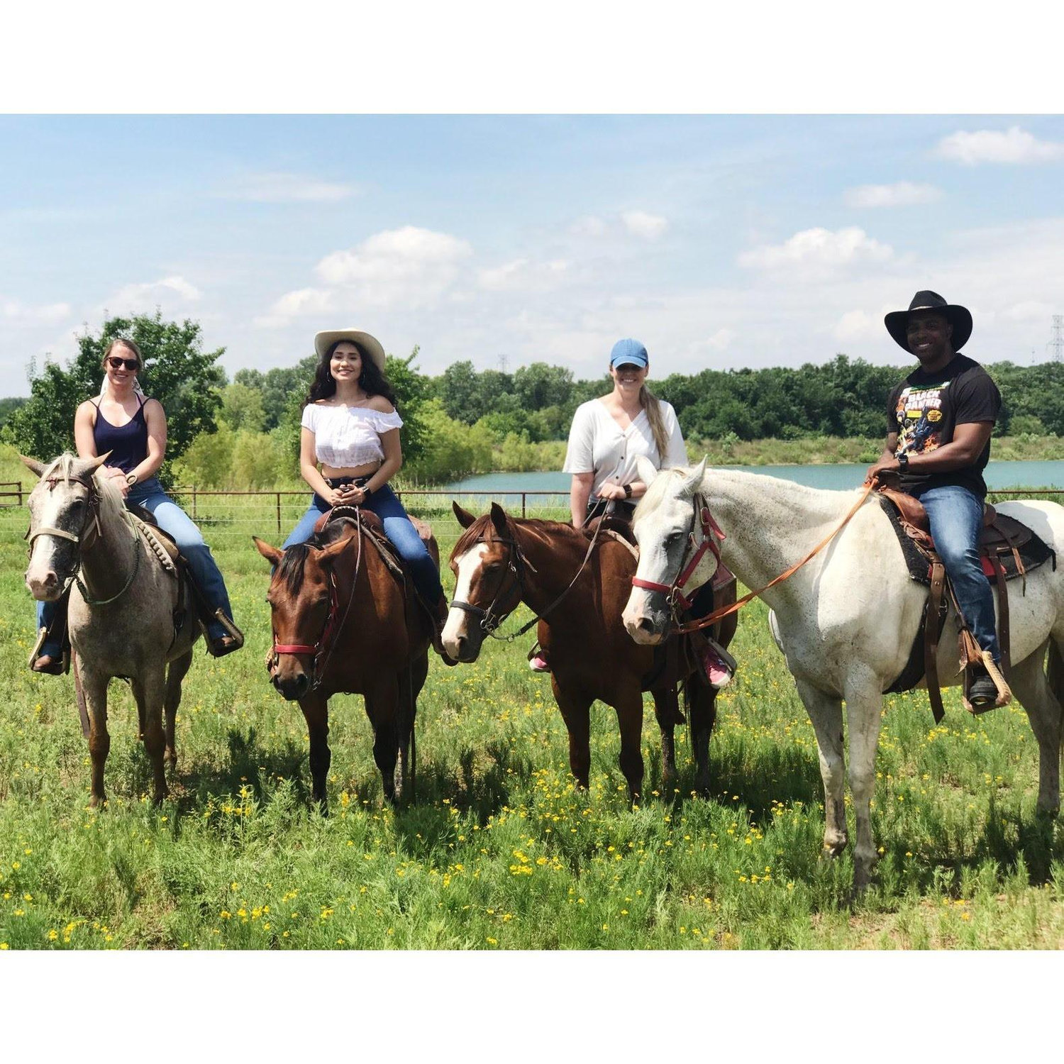 horseback riding for Neek's birthday!